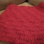 Permalink to Festivus Knitter’s Swap handknit Darkside Cowl