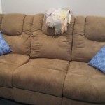 Permalink to Crafty Mojo Returns New pillows on the couch