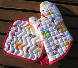 Potholders from Rags & Dishes