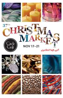 Circle Craft Christmas Market 2010 postcard