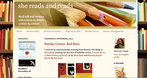Similar Covers at She Reads and Reads
