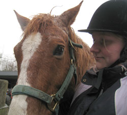 Me and Quincy at Langley 204 Stables